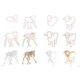 How to Draw: Baby Animals in der Gruppe Basteln & Hobby / Bücher / Lehrbücher bei Pen Store (137223)