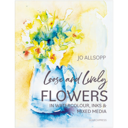 Loose and Lively Flowers in Watercolour, Inks & Mixed Media in der Gruppe Basteln & Hobby / Bücher / Inspirationsbücher bei Pen Store (137226)