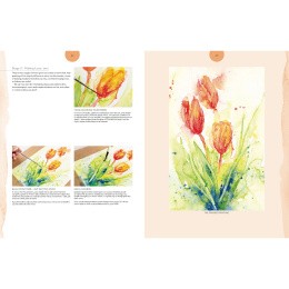 Loose and Lively Flowers in Watercolour, Inks & Mixed Media in der Gruppe Basteln & Hobby / Bücher / Inspirationsbücher bei Pen Store (137226)