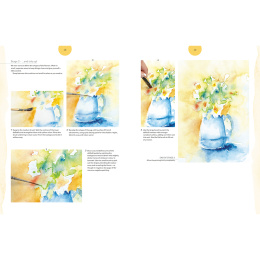 Loose and Lively Flowers in Watercolour, Inks & Mixed Media in der Gruppe Basteln & Hobby / Bücher / Inspirationsbücher bei Pen Store (137226)
