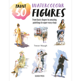 Paint 50: Watercolour Figures in der Gruppe Basteln & Hobby / Bücher / Lehrbücher bei Pen Store (137228)