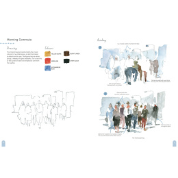 Paint 50: Watercolour Figures in der Gruppe Basteln & Hobby / Bücher / Lehrbücher bei Pen Store (137228)