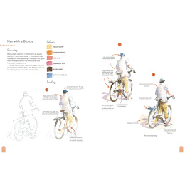 Paint 50: Watercolour Figures in der Gruppe Basteln & Hobby / Bücher / Lehrbücher bei Pen Store (137228)