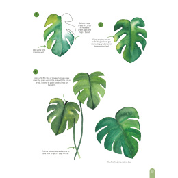 Paint 50: Watercolour Nature in der Gruppe Basteln & Hobby / Bücher / Lehrbücher bei Pen Store (137229)