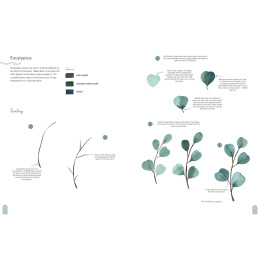 Paint 50: Watercolour Nature in der Gruppe Basteln & Hobby / Bücher / Lehrbücher bei Pen Store (137229)