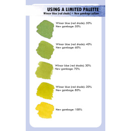 The Artist's Colour Mixing Card Deck - Watercolour in der Gruppe Basteln & Hobby / Bücher / Lehrbücher bei Pen Store (137233)