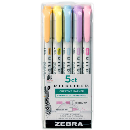 Mildliner 5er-Pack Gentle  in der Gruppe Stifte / Künstlerstifte / Marker bei Pen Store (137262)