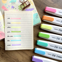 FM-1 Textmarker  in der Gruppe Stifte / Etikettierung und Büro / Textmarker bei Pen Store (137267_r)