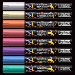 Marker Metallic 8er-Set in der Gruppe Stifte / Künstlerstifte / Acrylmarker bei Pen Store (137373)