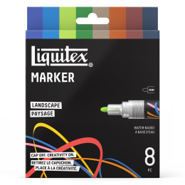 Marker Landscape 8er-Set in der Gruppe Stifte / Künstlerstifte / Acrylmarker bei Pen Store (137374)