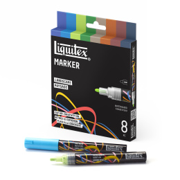 Marker Landscape 8er-Set in der Gruppe Stifte / Künstlerstifte / Acrylmarker bei Pen Store (137374)