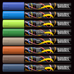 Marker Landscape 8er-Set in der Gruppe Stifte / Künstlerstifte / Acrylmarker bei Pen Store (137374)