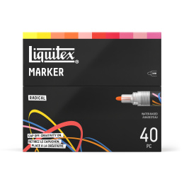 Marker Radical 40-set in der Gruppe Stifte / Künstlerstifte / Acrylmarker bei Pen Store (137376)