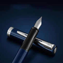 Impression Blue/Palladium Füllfederhalter in der Gruppe Stifte / Fine Writing / Füllfederhalter bei Pen Store (137395_r)