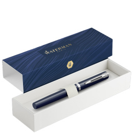 Impression Blue/Palladium Füllfederhalter in der Gruppe Stifte / Fine Writing / Füllfederhalter bei Pen Store (137395_r)