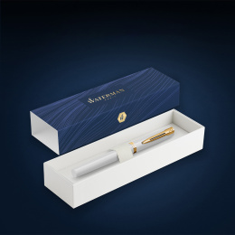 Impression White/Gold Füllfederhalter in der Gruppe Stifte / Fine Writing / Füllfederhalter bei Pen Store (137398_r)