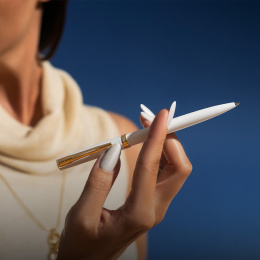 Impression White/Gold Kugelschreiber in der Gruppe Stifte / Fine Writing / Kugelschreiber bei Pen Store (137400)