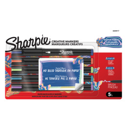 Creative Marker Brush Tip 5er-Pack Earth Tones in der Gruppe Stifte / Künstlerstifte / Acrylmarker bei Pen Store (137402)