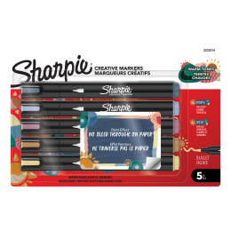 Creative Marker Bullet Tip 5er-Pack Warm Tones in der Gruppe Stifte / Künstlerstifte / Acrylmarker bei Pen Store (137404)