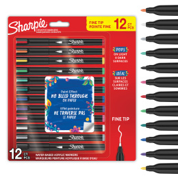 Creative Marker Fine Tip 12er-Pack in der Gruppe Stifte / Künstlerstifte / Acrylmarker bei Pen Store (137405)