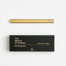 Classic Reflect Pencil lead box Black in der Gruppe Künstlerbedarf / Künstlerzubehör / Aufbewahrung bei Pen Store (137412)