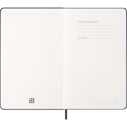 Kalender 12M Daily 2027 Hardcover Large Sapphire Blue in der Gruppe Papier & Blöcke / Kalender und Terminkalender / 12 Monate Tageskalender bei Pen Store (137428)