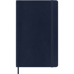 Kalender 12M Daily 2027 Softcover Large Sapphire Blue in der Gruppe Papier & Blöcke / Kalender und Terminkalender / 12 Monate Tageskalender bei Pen Store (137429)