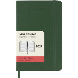 Kalender 12M Daily 2027 Softcover Pocket Myrtle Green in der Gruppe Papier & Blöcke / Kalender und Terminkalender / 12 Monate Tageskalender bei Pen Store (137431)