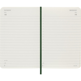 Kalender 12M Daily 2027 Softcover Pocket Myrtle Green in der Gruppe Papier & Blöcke / Kalender und Terminkalender / 12 Monate Tageskalender bei Pen Store (137431)