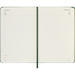Kalender 12M Daily 2027 Hardcover Pocket Myrtle Green in der Gruppe Papier & Blöcke / Kalender und Terminkalender / 12 Monate Tageskalender bei Pen Store (137434)