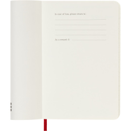 Kalender 12M Daily 2027 Softcover Pocket Red in der Gruppe Papier & Blöcke / Kalender und Terminkalender / 12 Monate Tageskalender bei Pen Store (137436)