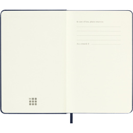 Kalender 12M Daily 2027 Hardcover Pocket Sapphire Blue in der Gruppe Papier & Blöcke / Kalender und Terminkalender / 12 Monate Tageskalender bei Pen Store (137437)