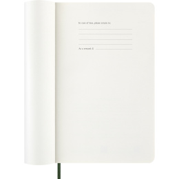 Kalender 12M Weekly Notebook 2027 Softcover Large Myrtle Green  in der Gruppe Papier & Blöcke / Kalender und Terminkalender / 12 Monate Tageskalender bei Pen Store (137453)