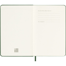 Kalender 12M Weekly Notebook 2027 Hardcover Pocket Myrtle Green  in der Gruppe Papier & Blöcke / Kalender und Terminkalender / 12 Monate Tageskalender bei Pen Store (137460)