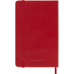 Kalender 12M Weekly Notebook 2027 Hardcover Pocket Red  in der Gruppe Papier & Blöcke / Kalender und Terminkalender / 12 Monate Tageskalender bei Pen Store (137463)