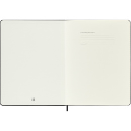 Kalender 12M Weekly Notebook 2027 Hardcover XL Black  in der Gruppe Papier & Blöcke / Kalender und Terminkalender / 12 Monate Tageskalender bei Pen Store (137466)