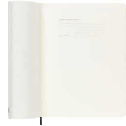 Kalender 12M Weekly Notebook 2027 Softcover XL Black  in der Gruppe Papier & Blöcke / Kalender und Terminkalender / 12 Monate Tageskalender bei Pen Store (137467)