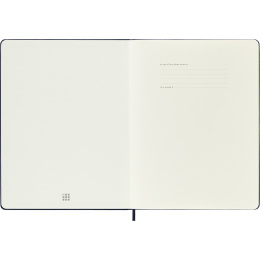 Kalender 12M Weekly Notebook 2027 Hardcover XL Sapphire Blue  in der Gruppe Papier & Blöcke / Kalender und Terminkalender / 12 Monate Tageskalender bei Pen Store (137468)