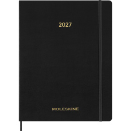 Kalender 12M Weekly Vertical 2027 Essential Softcover XXL Black in der Gruppe Papier & Blöcke / Kalender und Terminkalender / 12 Monate Tageskalender bei Pen Store (137472)