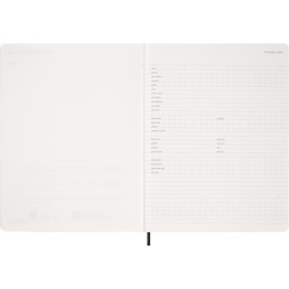 Kalender 12M Weekly Vertical 2027 Essential Softcover XXL Black in der Gruppe Papier & Blöcke / Kalender und Terminkalender / 12 Monate Tageskalender bei Pen Store (137472)