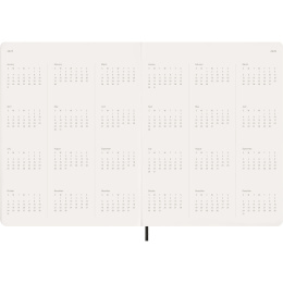 Kalender 12M Weekly Vertical 2027 Essential Softcover XXL Black in der Gruppe Papier & Blöcke / Kalender und Terminkalender / 12 Monate Tageskalender bei Pen Store (137472)