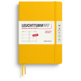 Kalender Weekly Planner 2027 A5 Sunflower in der Gruppe Papier & Blöcke / Kalender und Terminkalender / 12 Monate Tageskalender bei Pen Store (137489)