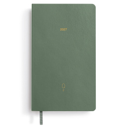 Kalender Quarterly Planner 2027 Shades of Green in der Gruppe Papier & Blöcke / Kalender und Terminkalender / 12 Monate Tageskalender bei Pen Store (137525)