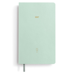 Kalender Quarterly Planner 2027 Shades of Green in der Gruppe Papier & Blöcke / Kalender und Terminkalender / 12 Monate Tageskalender bei Pen Store (137525)