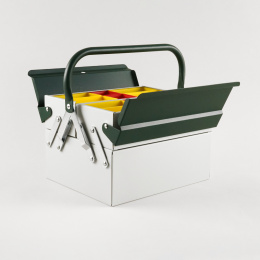 Toolbox Atena Grey/Green in der Gruppe Basteln & Hobby / Organisieren / Aufbewahrungsboxen bei Pen Store (137546)