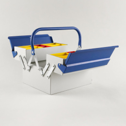 Toolbox Atena Grey/Blue in der Gruppe Basteln & Hobby / Organisieren / Aufbewahrungsboxen bei Pen Store (137548)