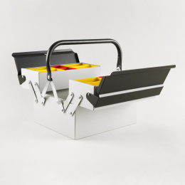 Toolbox Atena Grey/Black in der Gruppe Basteln & Hobby / Organisieren / Aufbewahrungsboxen bei Pen Store (137549)