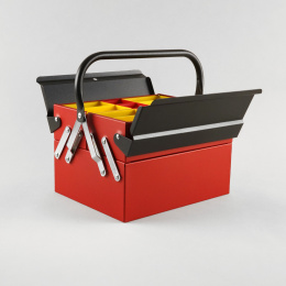 Toolbox Atena Red/Black in der Gruppe Basteln & Hobby / Organisieren / Aufbewahrungsboxen bei Pen Store (137550)