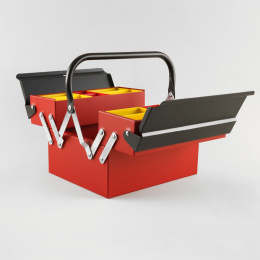 Toolbox Atena Red/Black in der Gruppe Basteln & Hobby / Organisieren / Aufbewahrungsboxen bei Pen Store (137550)