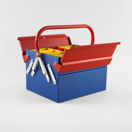 Toolbox Atena Blue/Red in der Gruppe Basteln & Hobby / Organisieren / Aufbewahrungsboxen bei Pen Store (137551)